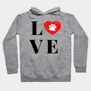 LOVE (dogs) Hoodie